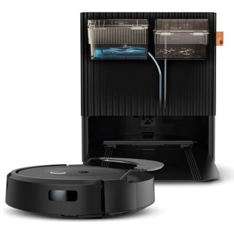 foto del prodotto irobot - combo 10 max. tipo di contenitore della polvere: combi, colore del prodotto: nero, forma: rotondo. capacità tanica acqua: 0,25 l, funzioni della stazione ba... - combo 10 max - roombacombo10max