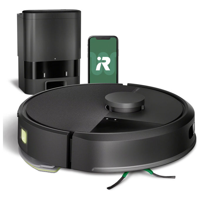 foto del prodotto irobot roomba 105 combo robot senza sacchetto nero