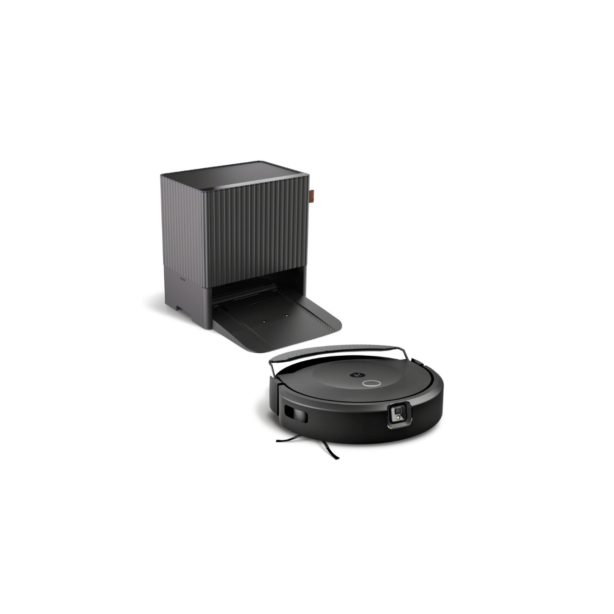 foto del prodotto irobot roomba combo 10 max robot aspirapolvere 2 in 1 stazione autosvuotamento riempimento e pulizia del panno nero