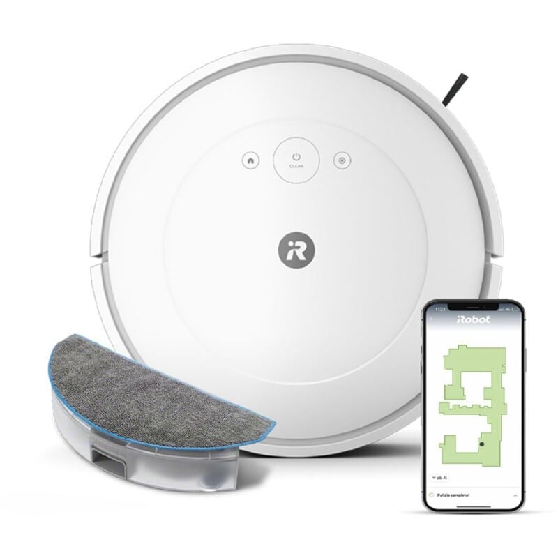 foto del prodotto irobot roomba combo essential 0,4 l senza sacchetto bianco
