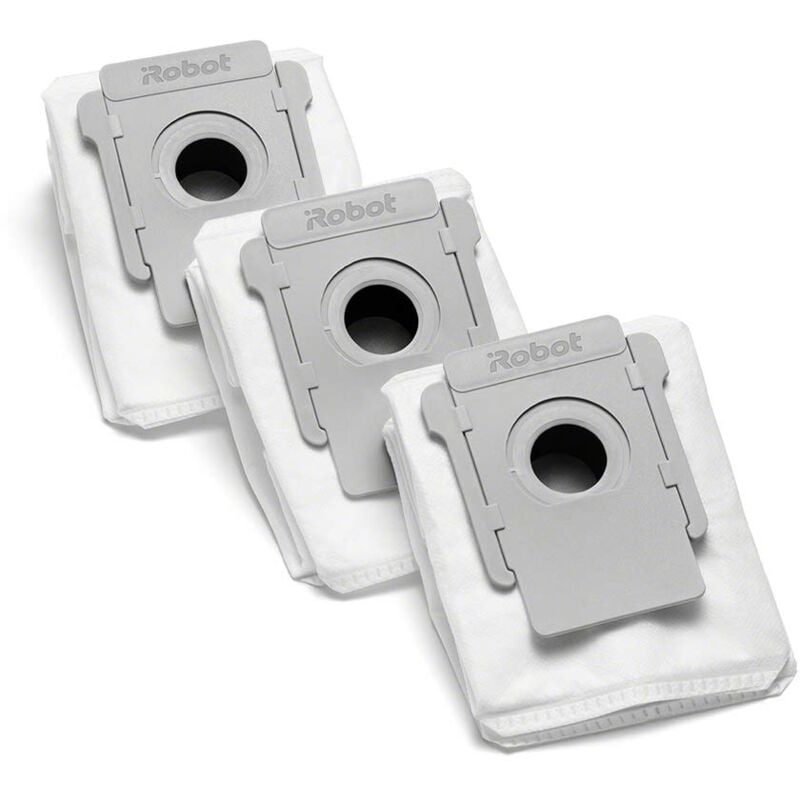 foto del prodotto irobot sacchetti di ricambio per clean base roomba serie i e j, bianco, 3 pack 