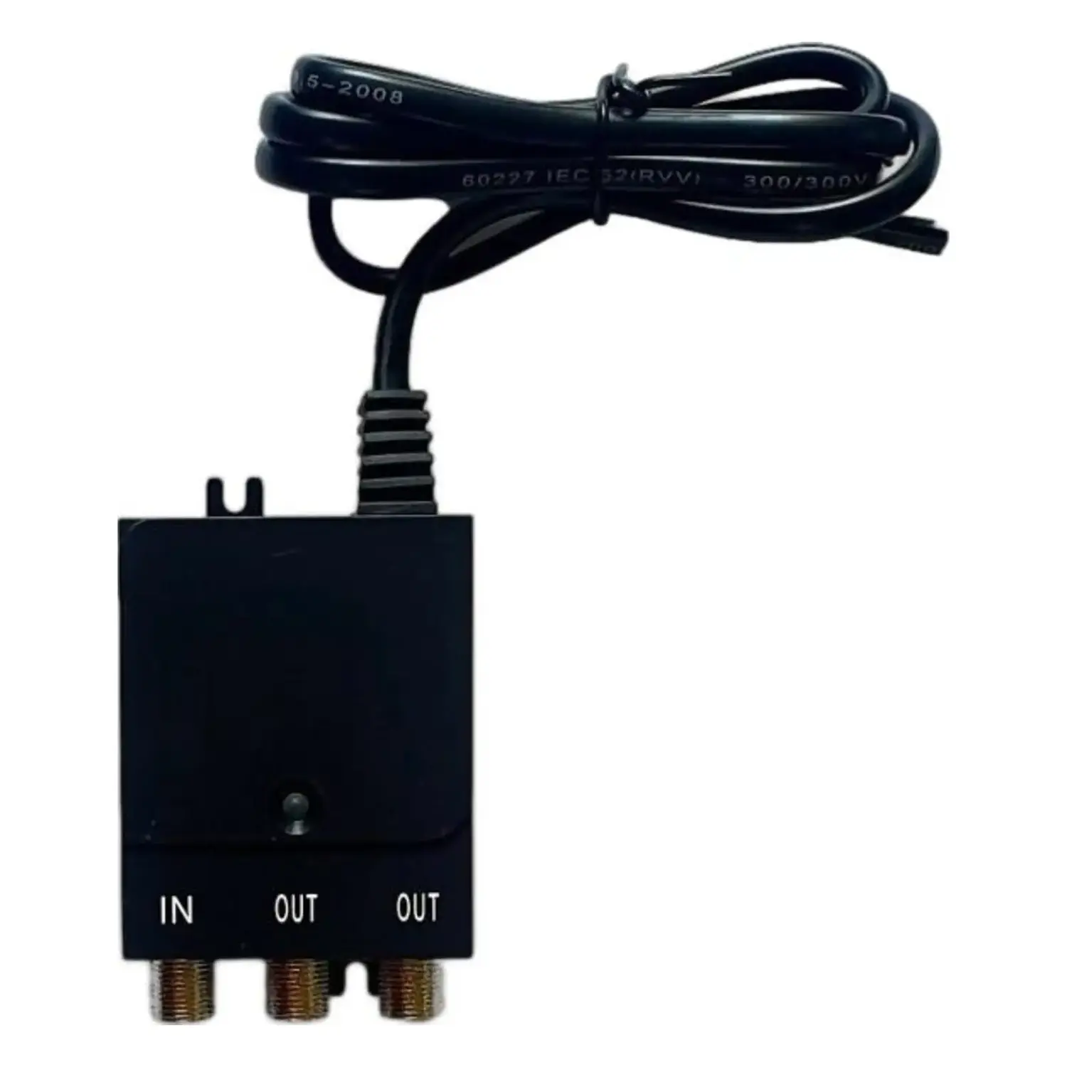 foto del prodotto irondigital alimentatore per amplificatore antenna tv 12 vcc 300ma mini 1 ingresso 2 uscite