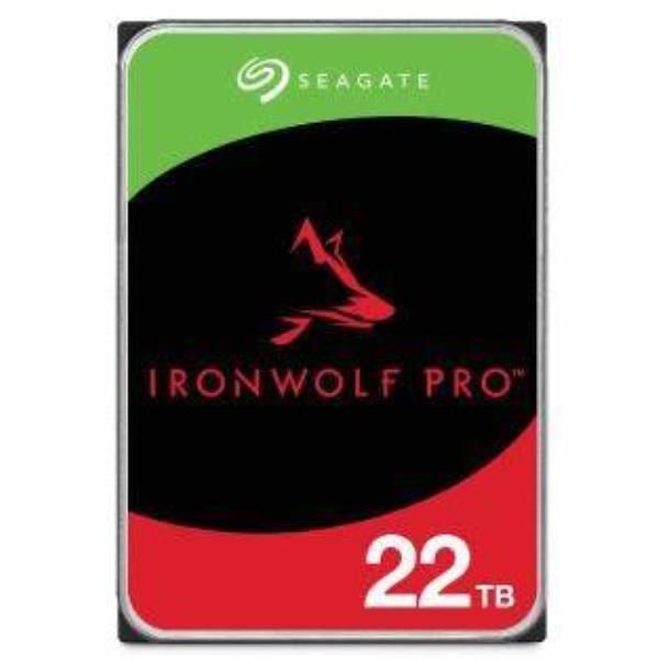 foto del prodotto ironwolf pro 22tb sata 3.5 7200