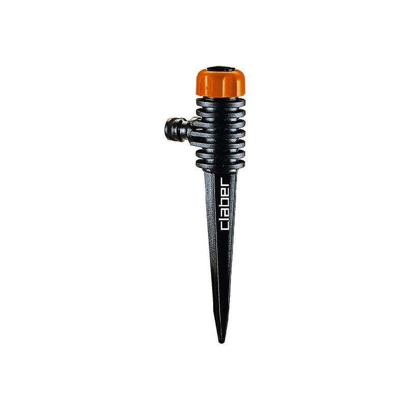 foto del prodotto irrigatore a pioggia claber turbospike, in blister