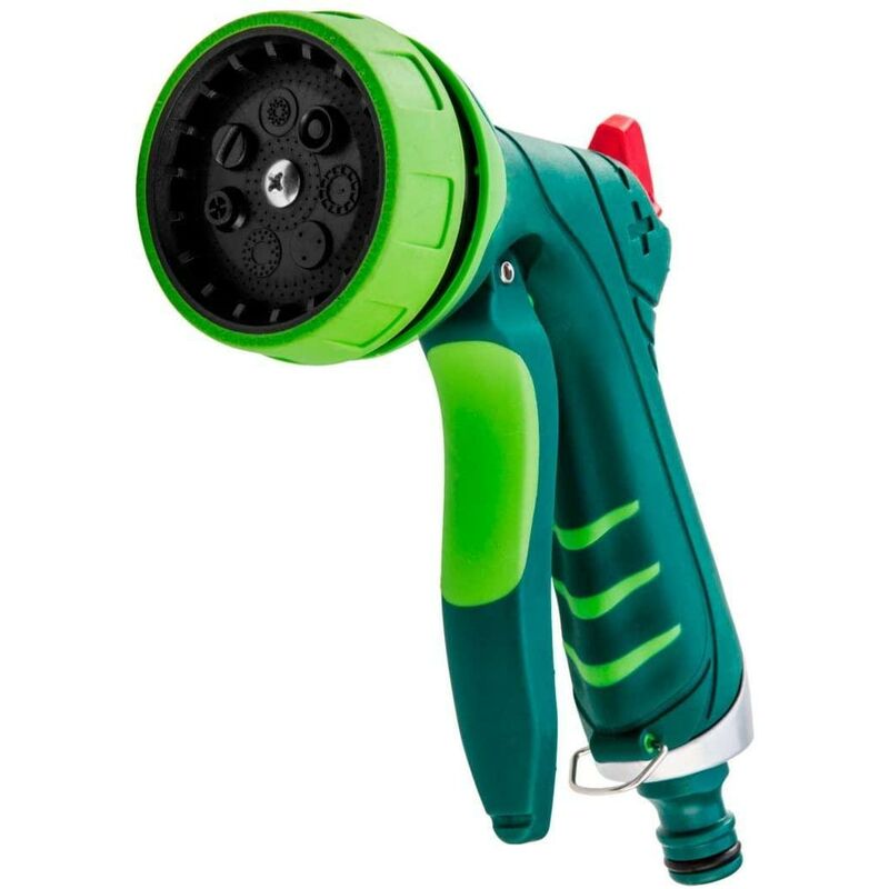 foto del prodotto irrigatore a pistola per giardino verto a 7 funzioni, gto 15g707