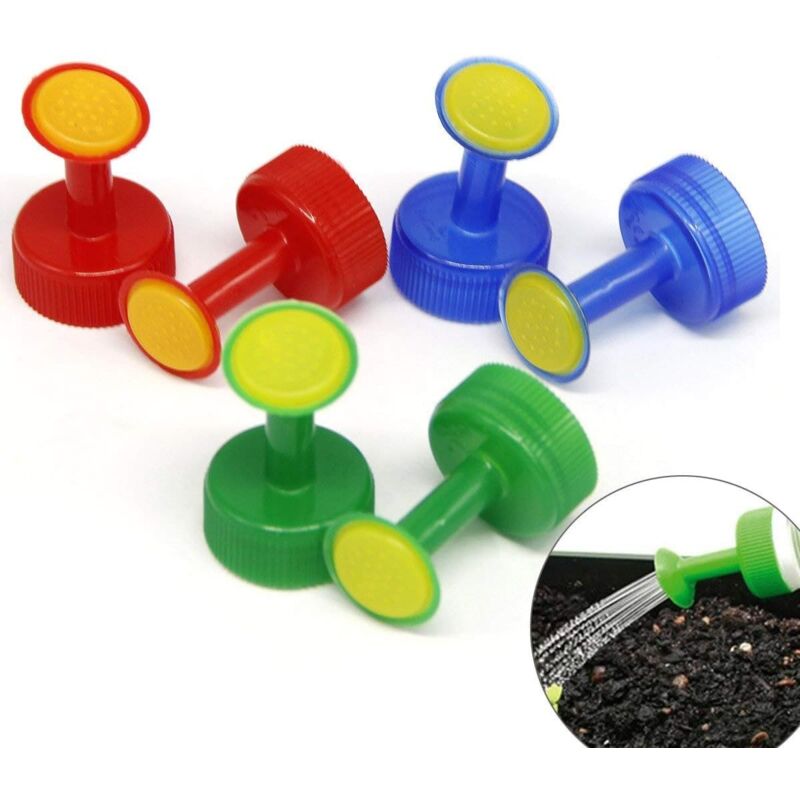 foto del prodotto irrigatore a tappo di bottiglia in pvc, ugello piccolo calibro 28 mm, ugello per irrigazione a spruzzo per verdure 12 bebusingoto