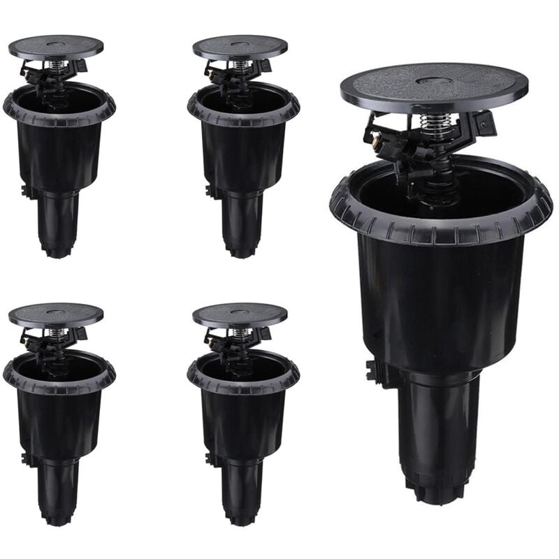 foto del prodotto irrigatore ad impatto 6008 paw, doppia presa inferiore filettata femmina da 1 2 e 3 4 e laterale femmina da 1 2 . confezione d offerta esclusiva