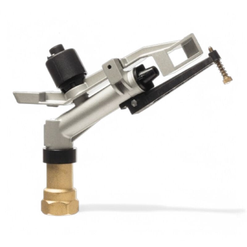 foto del prodotto irrigatore circolare 1 1/4f ad impulsi di medio e bassa portata con singolo ugello intercambiabile