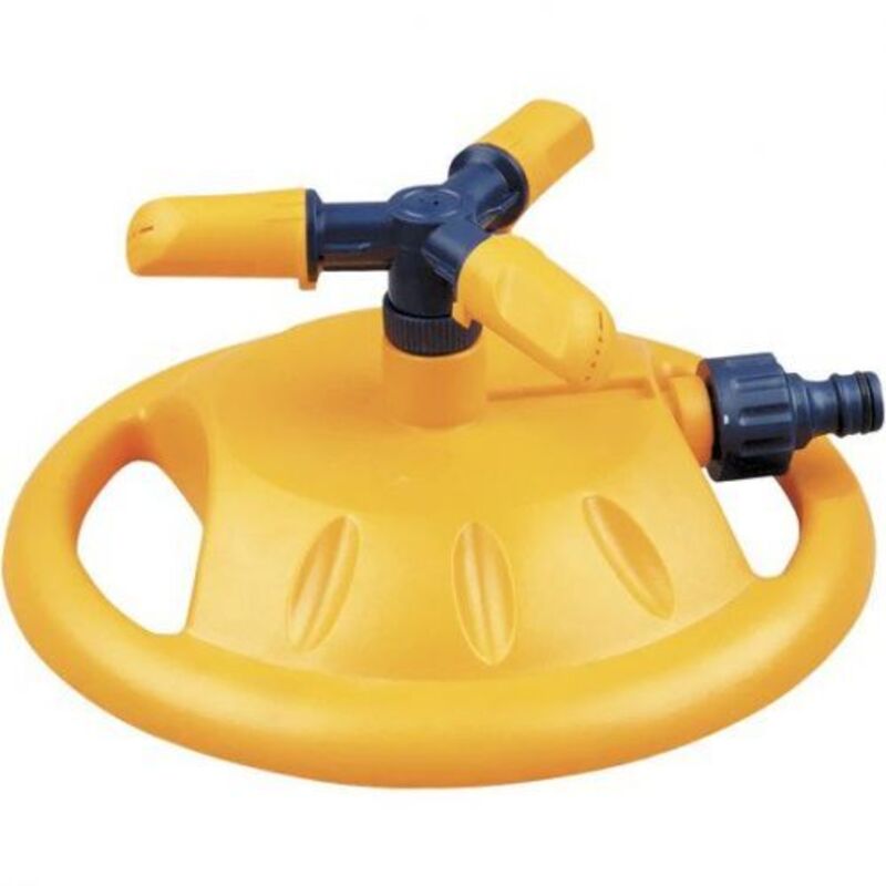 foto del prodotto irrigatore con base a 3 braccia rotanti iris tris
