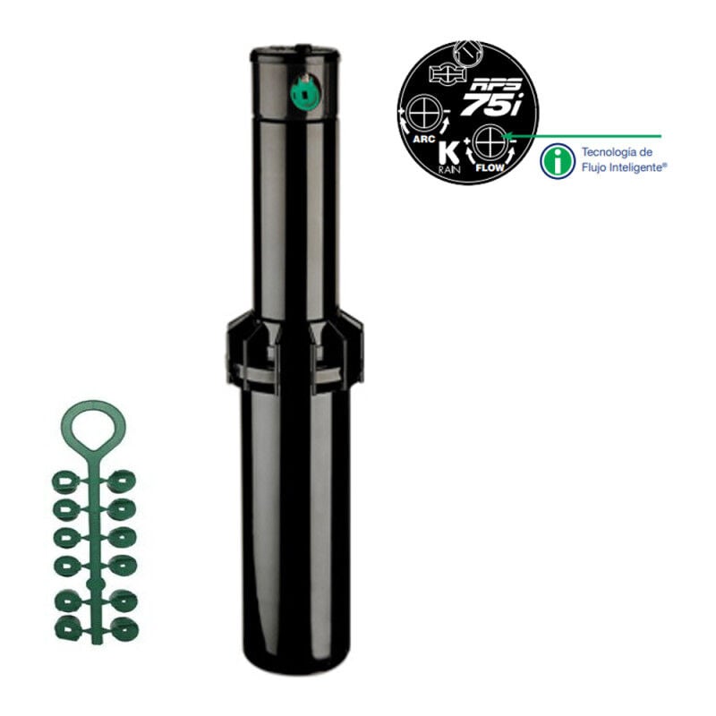 foto del prodotto irrigatore k rain rps75i 3 4 portata da 4 a 14,6 m irrigatore ad angolo regolabile professionale controllo del flusso