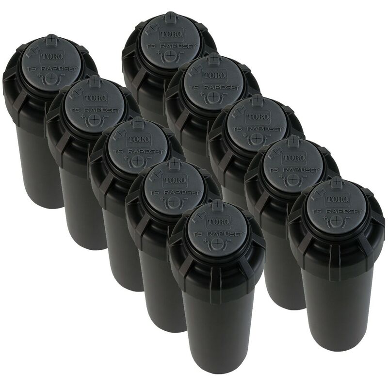 foto del prodotto irrigatore per irrigazione t5p rs rapid set di toro pack x 10 offerta esclusiva