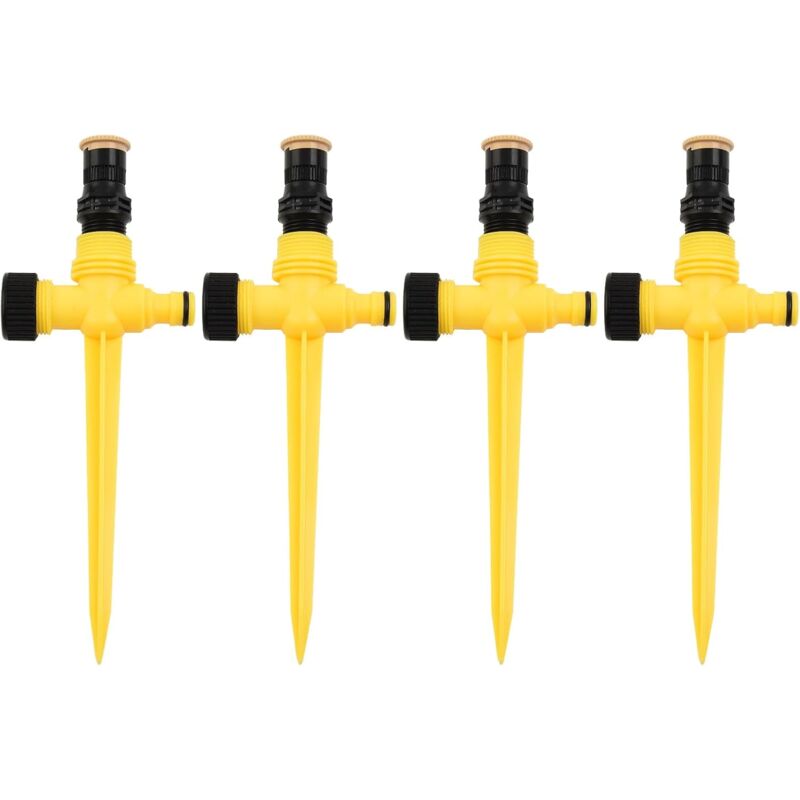 foto del prodotto irrigatori da giardino, sistema di irrigazione a spruzzo per irrigatore rotante automatico a 360 gradi spruzzatore d acqua per prato regolabile 4