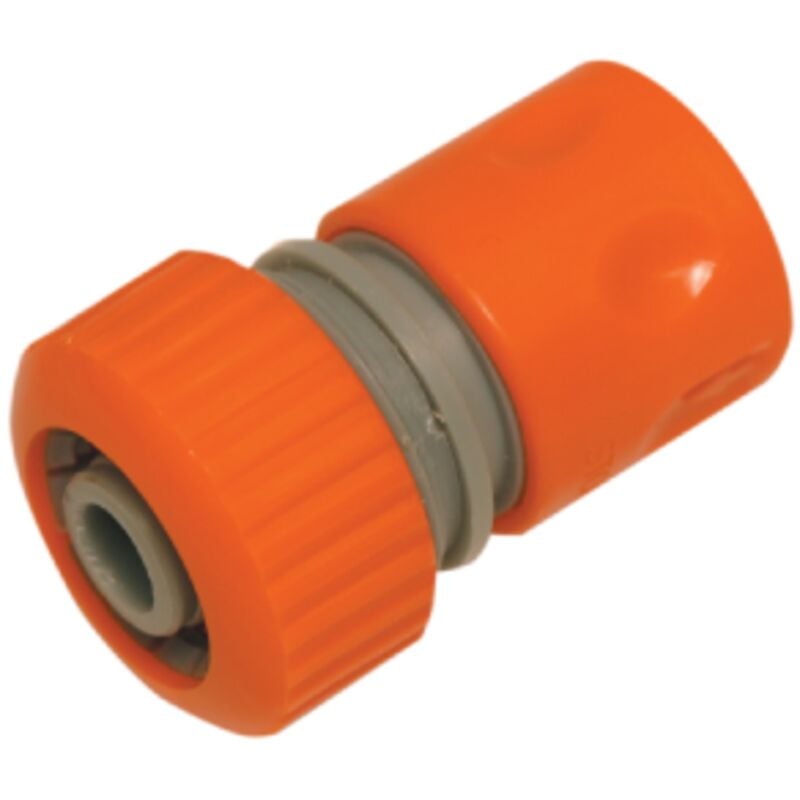 foto del prodotto irrigo raccordo art. 0327 portagomma con acquastop per tubi da 3 4 irrigazione giardino