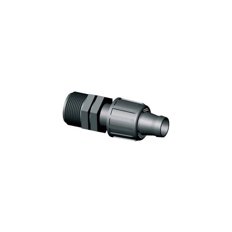 foto del prodotto irritec 10 x manicotto filettato ala gocciolante manichetta 16mm x 1 2 pollice