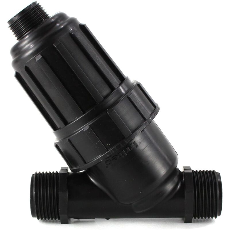 foto del prodotto irritec filtro in linea a rete in polipropilene per irrigazioni e giardinaggio pn 10 bar 1 1 4