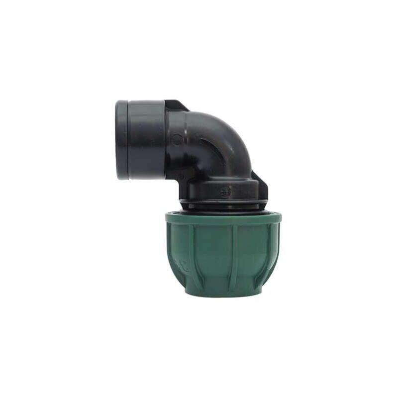 foto del prodotto irritec gomito a 90 a stringere con derivazione fil. femmina mm 32x1 10 pn
