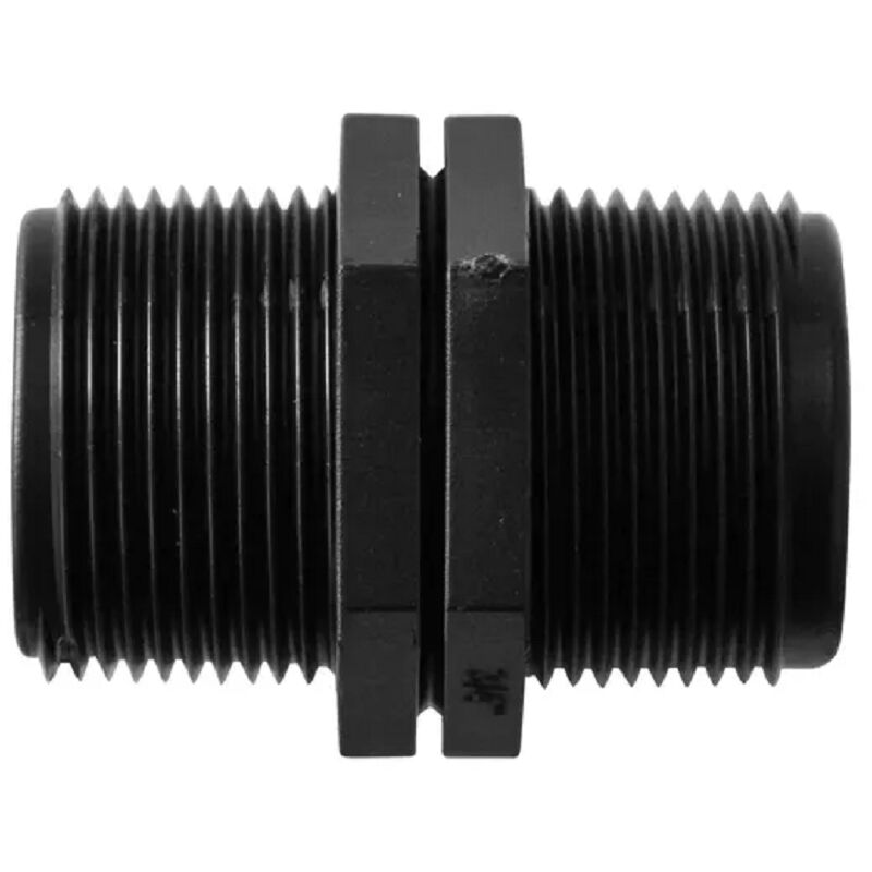 foto del prodotto irritec maschio filettato uguale in polietilene misura 1 2 x 1 2 . raccordi a compressione per filettatura, doppia filettatura maschi offerta