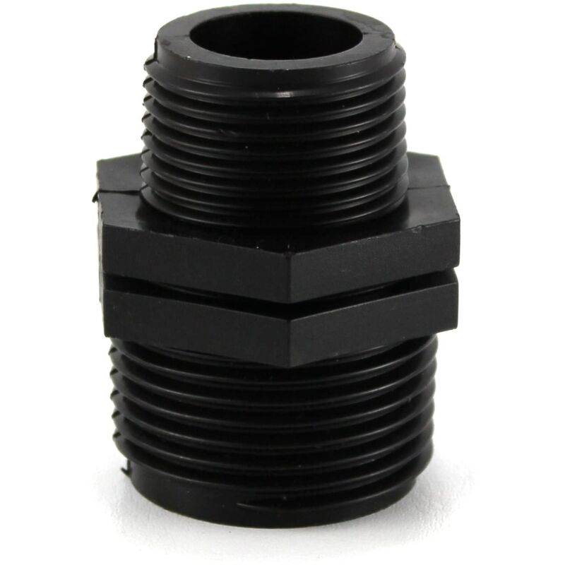 foto del prodotto irritec nipplo ridotto filettato in polipropilene pn10 per irrigazione e giardinaggio 1 1 4 x 3 4 