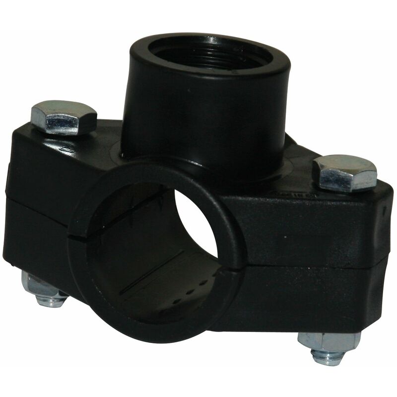 foto del prodotto irritec prese a staffa per tubi 25 mm. x f 1 2 