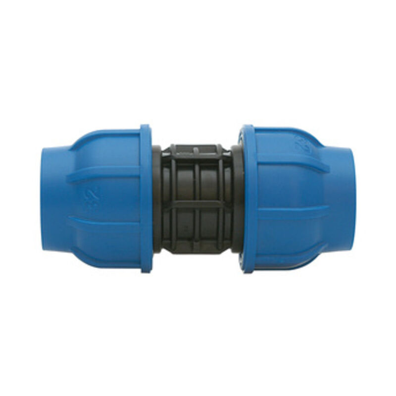 foto del prodotto irritec r acciaio nylon manicotto giunzione mm.20. prezzo per 1 pezzo.