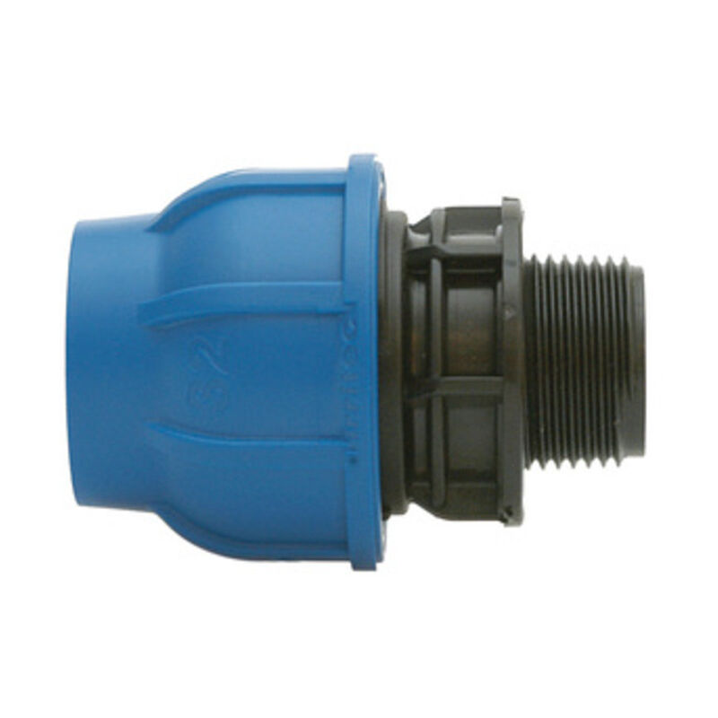 foto del prodotto irritec r acciaio nylon raccordo maschio mm.20x1 2m. prezzo per 1 pezzo.