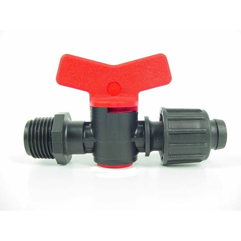 foto del prodotto irritec rubinetto per ala gocciolante attacco 1 2 x 16 valvola manichetta
