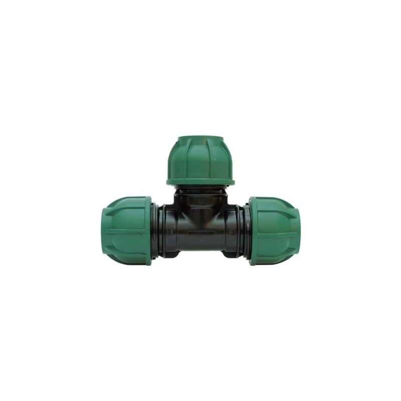 foto del prodotto irritec tee a 90 a stringere 40x40x40 mm 10 pn