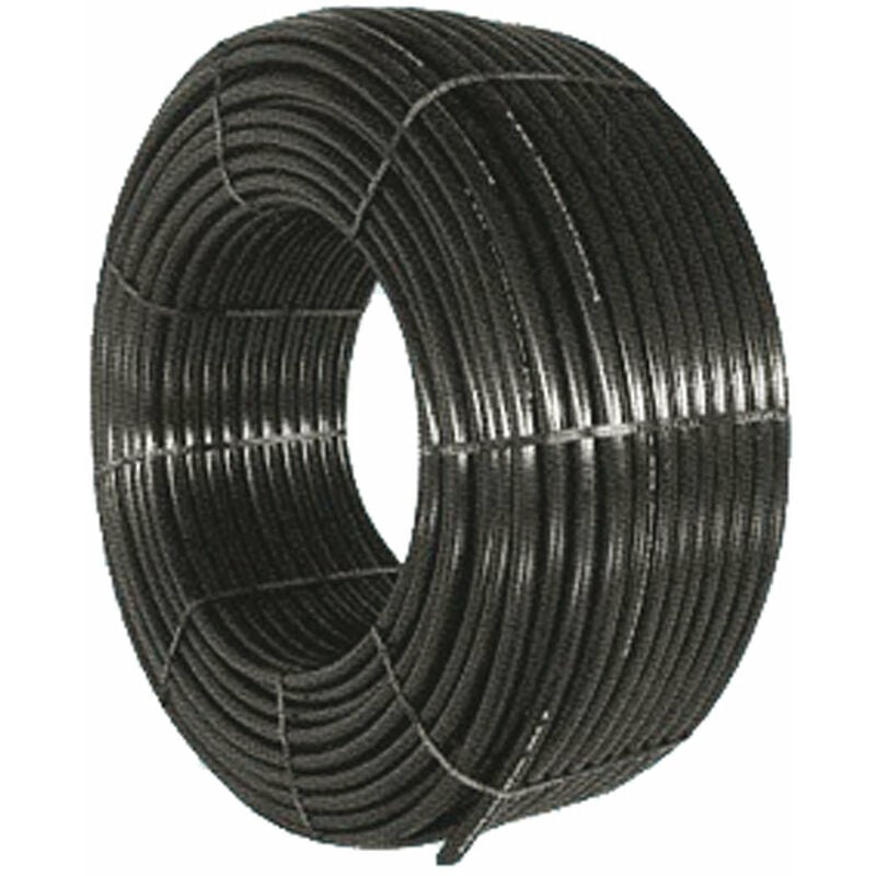 foto del prodotto irritec tubo nero per irrigazione in polietilene 100mt pn6 bassa densit 16mm ecopipe