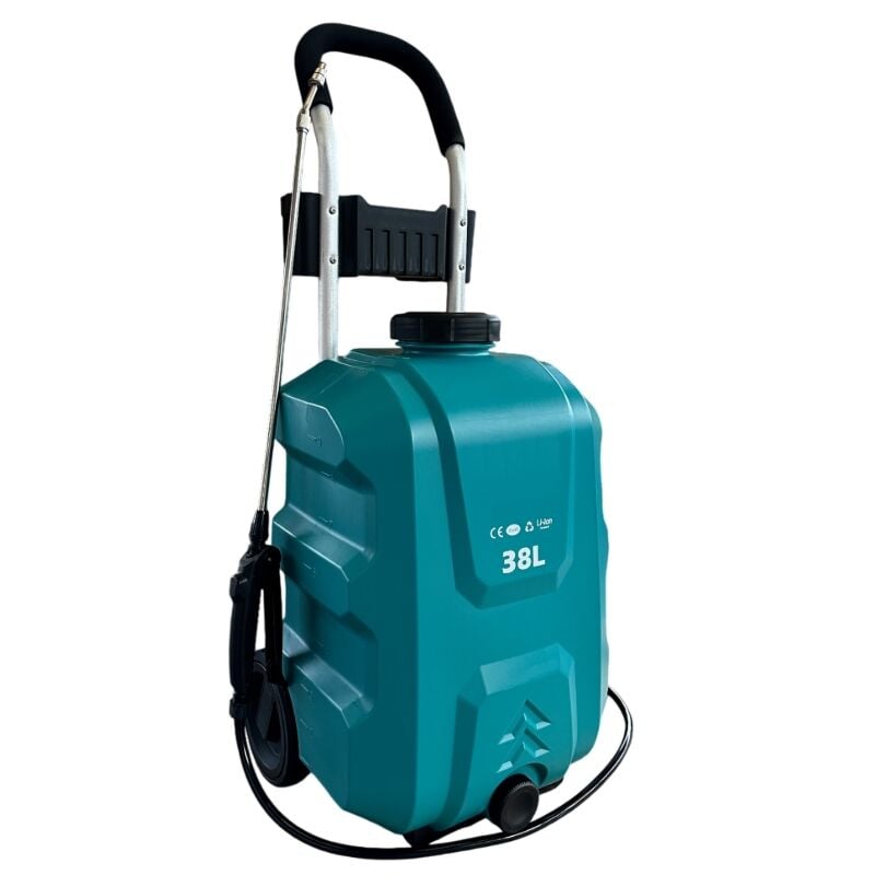foto del prodotto irroratrice carrellata a batteria tecnospray le38 capacita 38l portata 3l min
