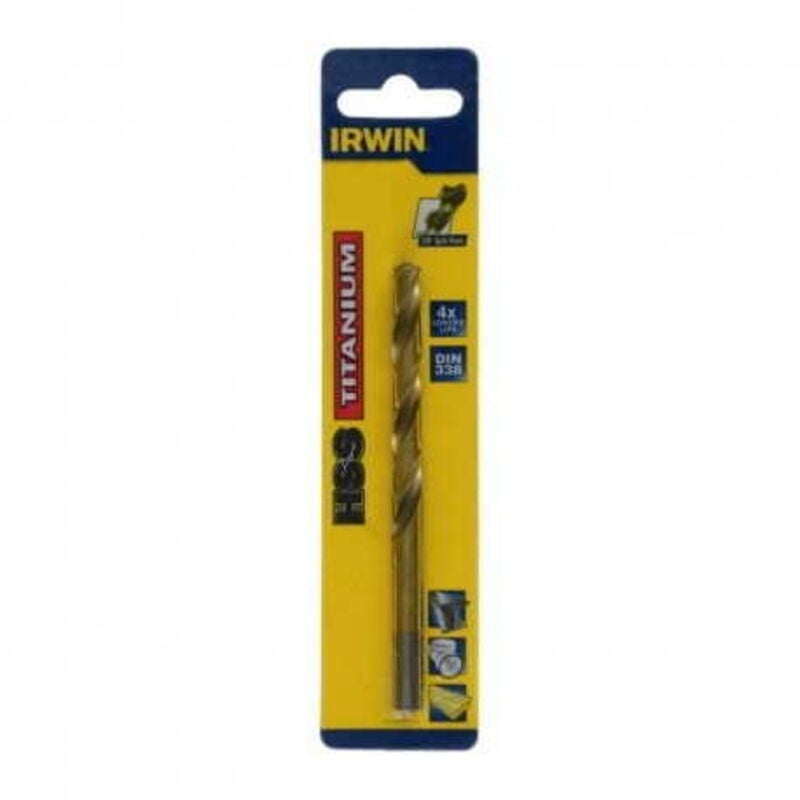 foto del prodotto irwin drill metallo titanio 1,0 mm 2 pezzi.