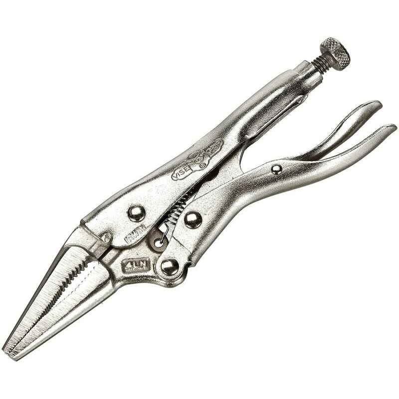 foto del prodotto irwin t1602el4 pinza autobloccante becco a punta con tronchese original 4ln 4 100 mm. serraggio 41mm