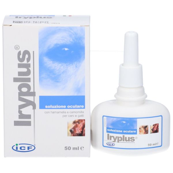 foto del prodotto iryplus detergente oculare icf per cani e gatti 50 ml 1 ordine scegli lo sconto bzr5 bzr20 200 punti fedelt detergenti per gatti