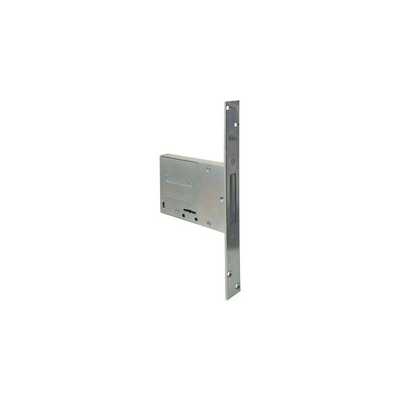 foto del prodotto is serratura metallo infilare 661 iseo b.q zinc f.mm 25 dm m4 h.mm 82 e.mm 60