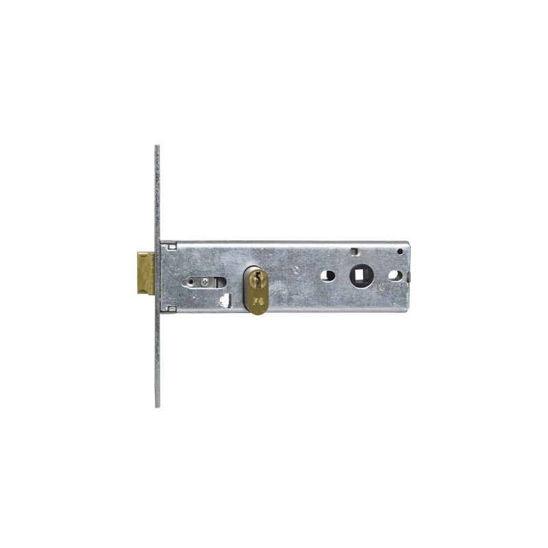 foto del prodotto is serratura metallo infilare 7042s iseo b.q zinc f.mm 20 f.ovale m2 scr h.mm 44 e.mm 70