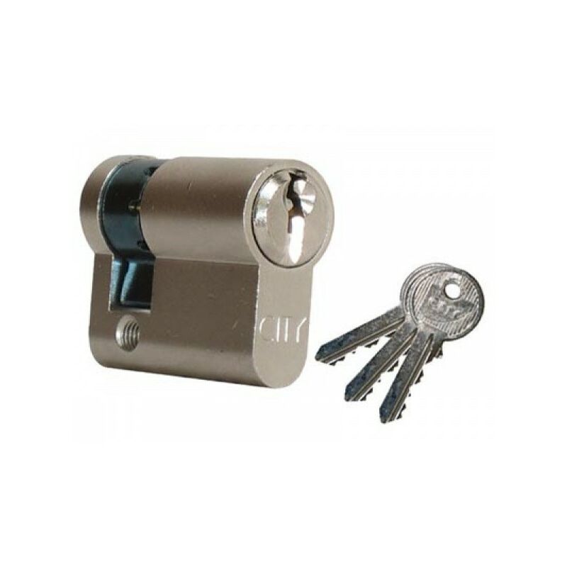 foto del prodotto iseo cavers mezzo cilindro city iseo 30x10mm ottone nichelato vari v03 kcf005503 520930129v03