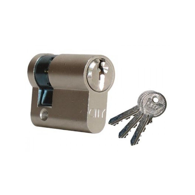 foto del prodotto iseo cavers mezzo cilindro city iseo 30x10mm ottone nichelato vari v05 kcf001921 520930129v05