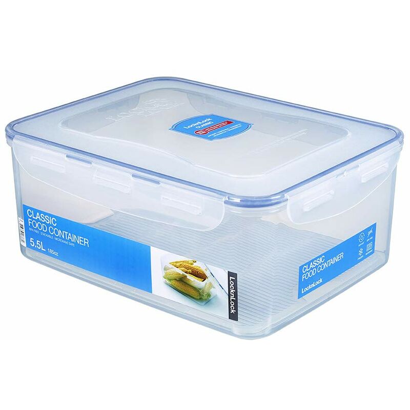 foto del prodotto isi hpl836 contenitore per alimenti lock lock rettangolare, 5,50 l, 292 x 225 x 120 mm