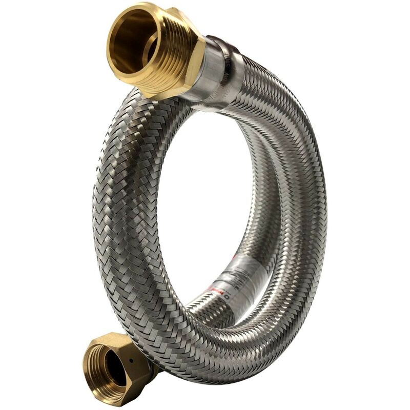 foto del prodotto isoflex tubo inox diametro interno 40mm m f 1 1 2 40 49 lunghezza 100cm
