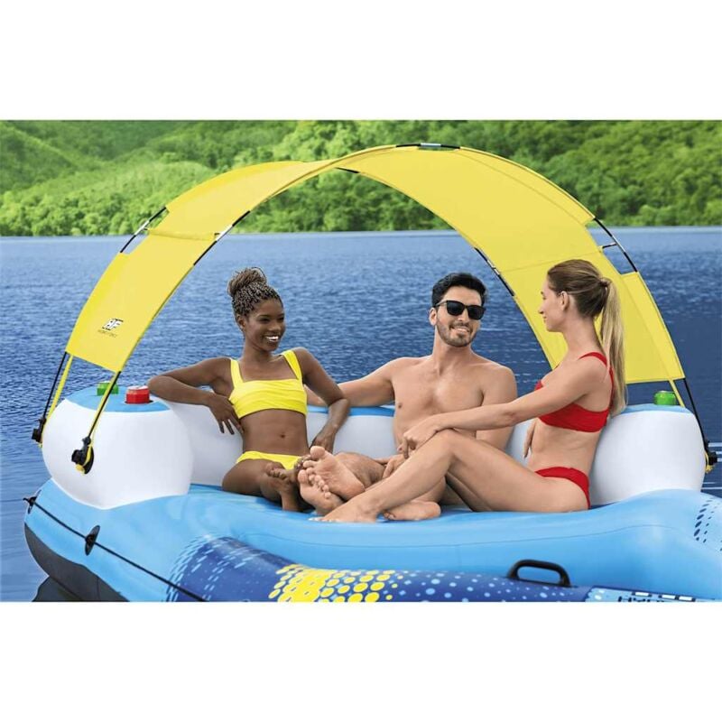 foto del prodotto isola galleggiante hydro force 305x186x58 cm bestway