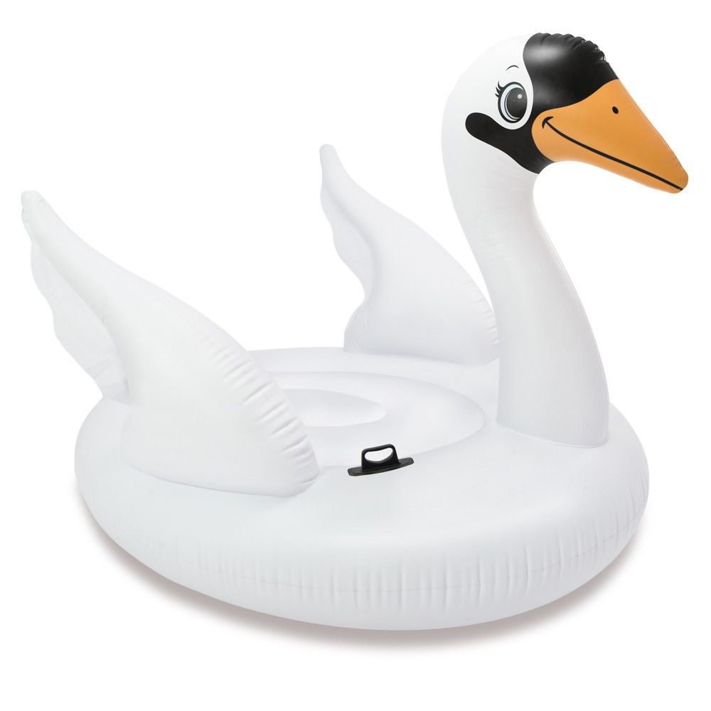 foto del prodotto isola intex poltrona cigno gigante gonfiabile galleggiante 194 x 152 x 147 cm