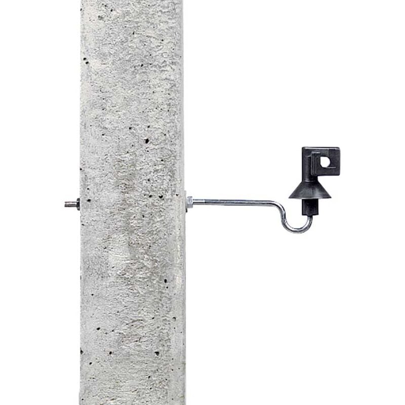 foto del prodotto isolatore distanziato 20 cm a bullone m6 per pali in legno confezione da 10 pezzi