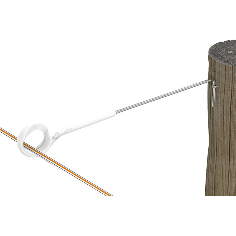 foto del prodotto isolatore distanziatore ring top 40 cm bianco ad anello gallagher confezione da 5 pezzi