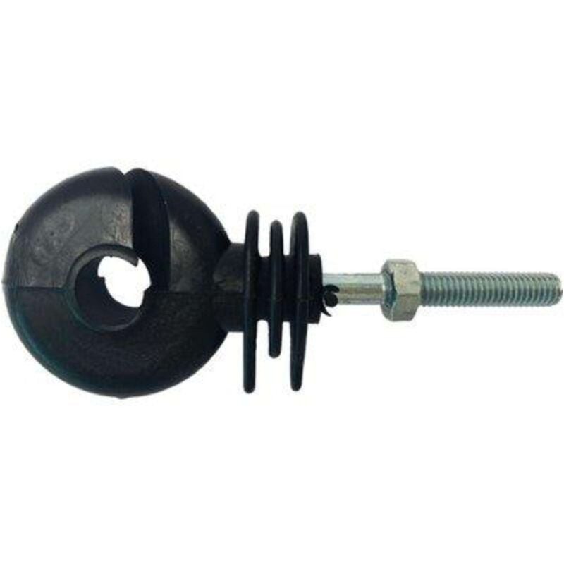 foto del prodotto isolatore elettrorecinzione occhiolo vite ferro x filo corda 50 pezzi