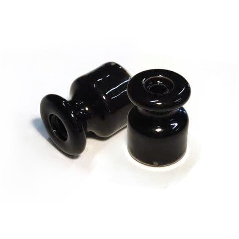 foto del prodotto isolatore in porcellana per impianto a parete 18 mm - 2 pezzi