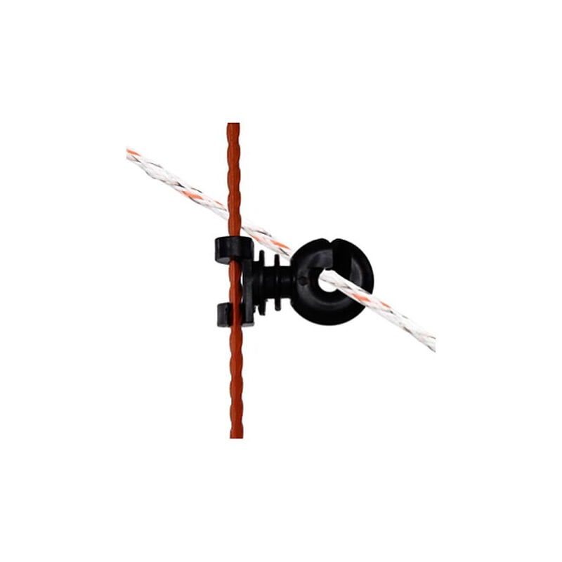 foto del prodotto isolatore per picchetti in acciaio arancio gh008902 5 o 10 pezzi 5 isolatori di ricambio