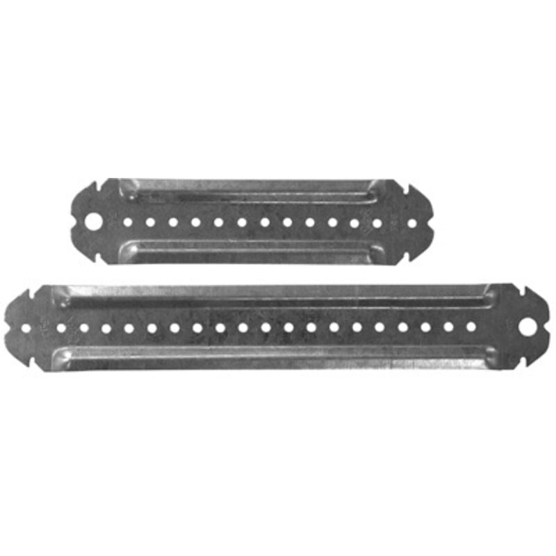 foto del prodotto isotech scatola da 50 ganci in acciaio zincato fissaggio a soffitto e su cartongesso per strisce di rinforzo f45 e f47 lunghezza 400mm