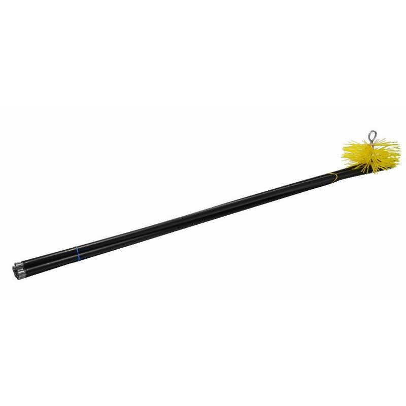 foto del prodotto isotip kit spazzacamino 5 aste da 7 m spazzola in nylon da 200 mm 001802