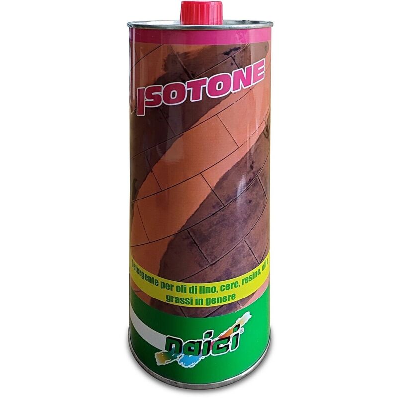 foto del prodotto isotone detergente per olio di lino cere resine e oli in genere 1 lt naici