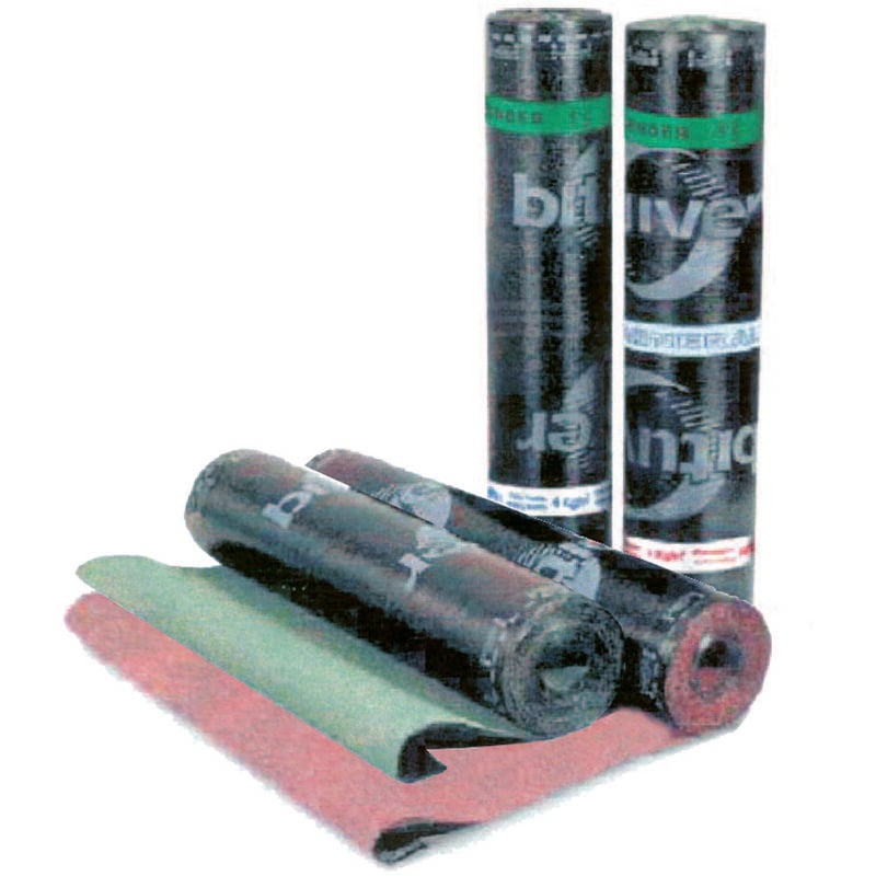 foto del prodotto isover guaina bituver xb 10 mineral poliestere peso 4,5 kg. mq verde bituver mineral xb 10