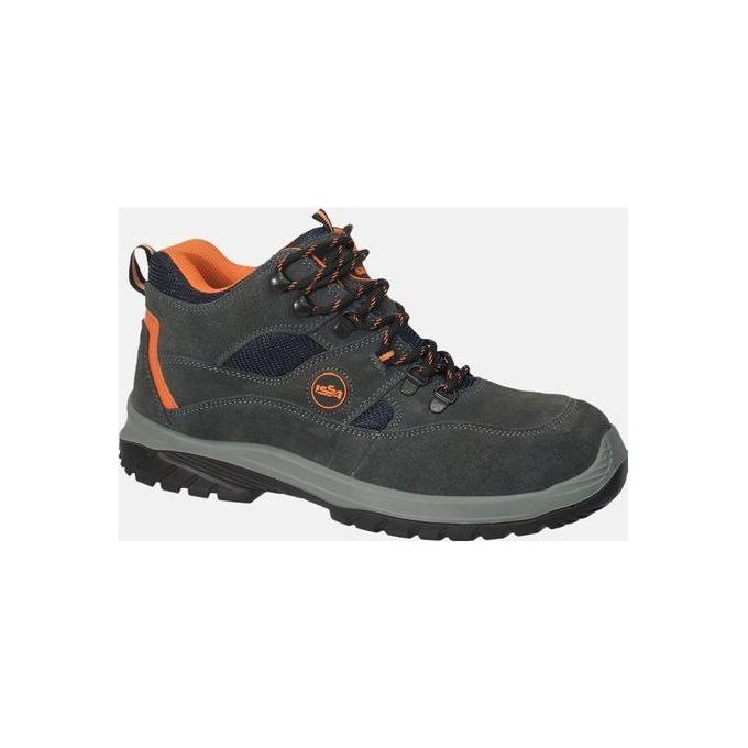 foto del prodotto issa atene scarpe trekking da lavoro alte s1p misura 43 grigio